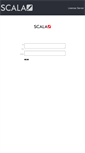 Mobile Screenshot of license.scala.com